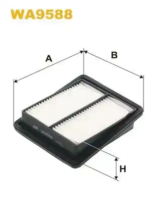 Φίλτρο αέρα HONDA JAZZ 2002 - 2005 ( GD ) WIX FILTERS WA9588