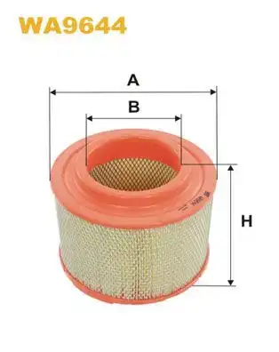 Φίλτρο αέρα MAZDA B-Series 2006 - 2012 (CD) (BT50) WIX FILTERS WA9644
