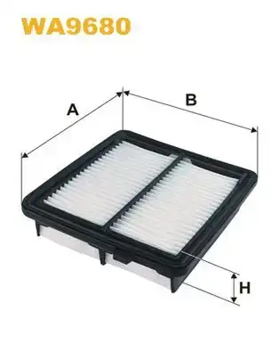 Φίλτρο αέρα HONDA JAZZ 2008 - 2011 ( GE ) WIX FILTERS WA9680