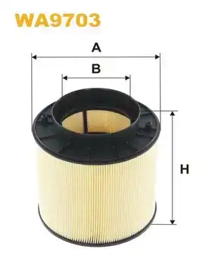 Φίλτρο αέρα AUDI A4 2008 - 2011 ( 8K ) WIX FILTERS WA9703