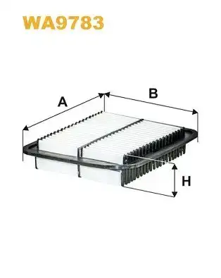 Φίλτρο αέρα MITSUBISHI LANCER 2008 - ( CX/CY ) WIX FILTERS WA9783