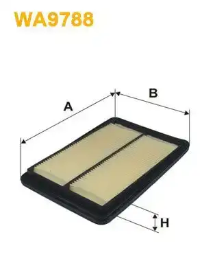 Φίλτρο αέρα NISSAN QASHQAI 2013 - 2017 WIX FILTERS 0