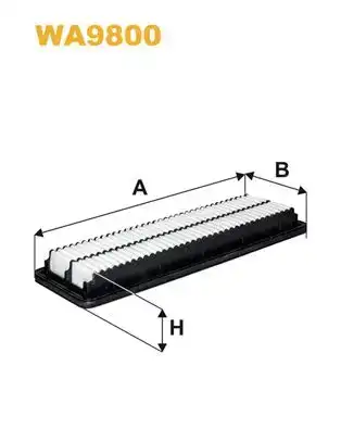 Φίλτρο αέρα HYUNDAI i10 2013 - 2016 WIX FILTERS 0