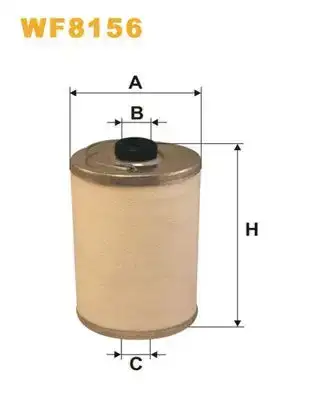 Φίλτρο καυσίμων WIX FILTERS WF8156