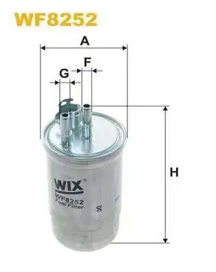 Φίλτρο καυσίμων FORD MONDEO 2000 - 2003 ( Mk3a ) WIX FILTERS WF8252