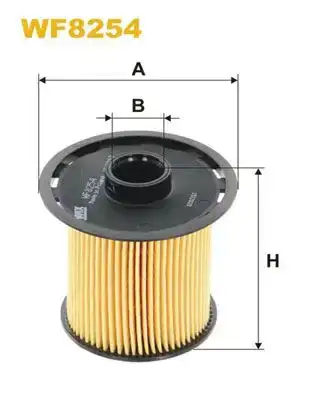 Φίλτρο καυσίμων RENAULT CLIO 2001 - 2005 WIX FILTERS WF8254