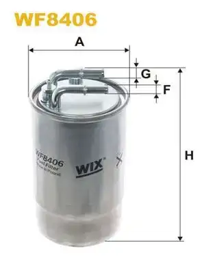 Φίλτρο καυσίμων OPEL CORSA 2006 - 2011 ( D ) WIX FILTERS WF8406