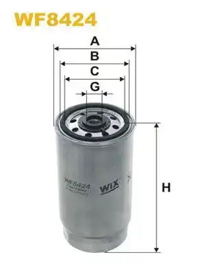 Φίλτρο καυσίμων JEEP CHEROKEE 2002 -2005 ( KJ ) WIX FILTERS WF8424