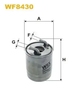 Φίλτρο καυσίμων MERCEDES SPRINTER 2006 - 2013 ( 906 ) WIX FILTERS WF8430