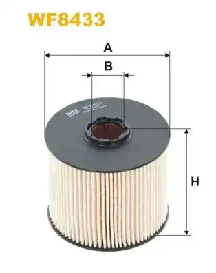 Φίλτρο καυσίμων FORD FOCUS 2004 - 2008 (MK2A) WIX FILTERS WF8433