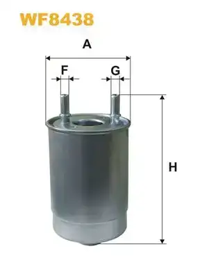 Φίλτρο καυσίμων SUZUKI GRAND VITARA 2006 - 2009 ( JB ) WIX FILTERS WF8438