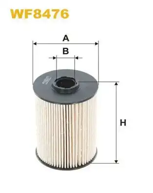 Φίλτρο καυσίμων FORD MONDEO 2007 - 2011 ( Mk4a ) WIX FILTERS WF8476