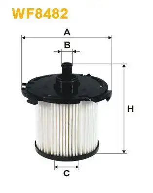 Φίλτρο καυσίμων FORD TRANSIT 2006 - 2012 WIX FILTERS WF8482
