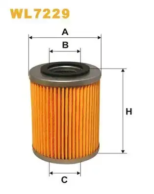 Φίλτρο λαδιού OPEL VECTRA 1996 - 1998 ( B ) WIX FILTERS WL7229