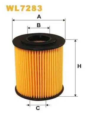 Φίλτρο λαδιού BMW X5 2000 - 2004 ( Ε53 ) WIX FILTERS WL7283