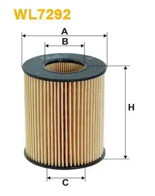 Φίλτρο λαδιού MAZDA 6 2002 - 2006 ( GG )( GY ) WIX FILTERS WL7292