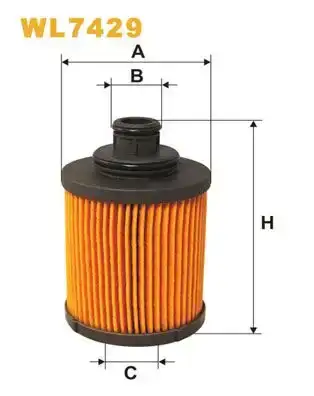Φίλτρο λαδιού SUZUKI SWIFT 2006 - 2008 ( RS ) WIX FILTERS WL7429