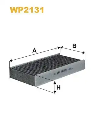 Φίλτρο αέρα εσωτερικού χώρου MINI COOPER 2014 - 2018 WIX FILTERS WP2131