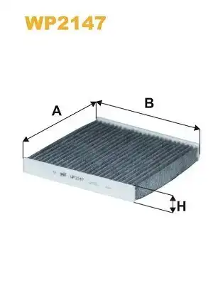 Φίλτρο αέρα εσωτερικού χώρου FORD TRANSIT 2006 - 2012 WIX FILTERS 0