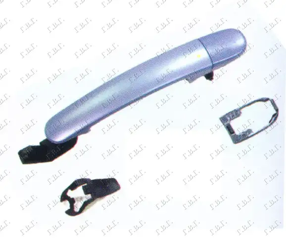 Χερούλι Πόρτας  SEAT CORDOBA Sedan / 4dr 2002 - 2008 ( 6L ) 1.2  ( AZQ,BME  ) (64 hp ) Βενζίνη #025407850