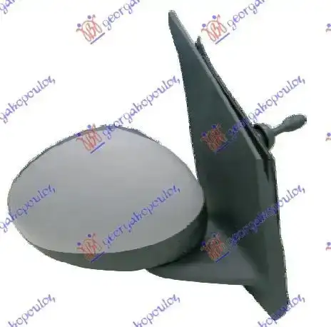 Καθρέπτης Μηχανικός PEUGEOT 107 Hatchback / 3dr 2006 - 2009 1.0  ( CFA (384F),CFB (1KR)  ) (68 hp ) Βενζίνη #027807481