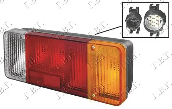 Φανάρι Πίσω FIAT DUCATO Van 2006 - 2014 100 Multijet 2,2 D  ( 4HV (P22DTE)  ) (100 hp ) Πετρέλαιο #028705896