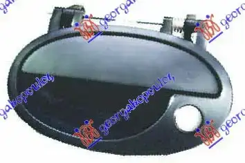 Χερούλι Πόρτας  OPEL CORSA Hatchback / 3dr 2000 - 2004 ( C ) 1.0 (F08, F68)  ( Z 10 XE  ) (58 hp ) Βενζίνη #034207842