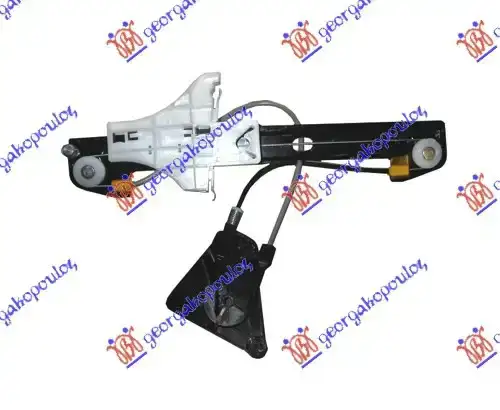 Γρύλος Παραθύρου Ηλεκτρικός VW POLO Hatchback / 3dr 2009 - 2014 ( 6R ) 1.0  ( CHYA  ) (60 hp ) Βενζίνη #038707056