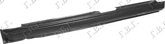 Μαρσπιέ Μεταλλικός OPEL VECTRA Sedan / 4dr 1992 - 1995 ( A ) 1.4 S (F19, M19)  ( 14 NV  ) (75 hp ) Βενζίνη #047408281