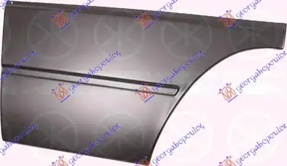Φύλλο Πόρτας FORD TRANSIT Van 1987 - 1991 ( T_ _ ) 1.6  ( L3C  ) (84 hp ) Βενζίνη #056008286