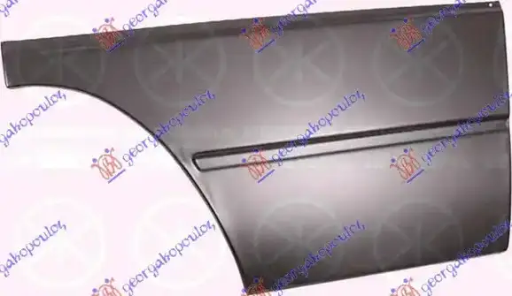 Φύλλο Πόρτας FORD TRANSIT Van 1987 - 1991 ( T_ _ ) 1.6  ( L3C  ) (84 hp ) Βενζίνη #056008287