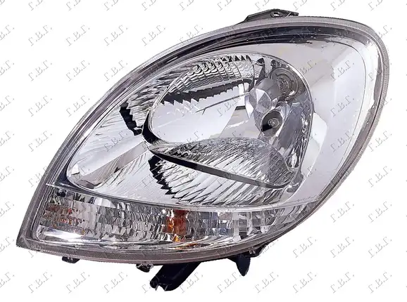 Φανάρι Εμπρός NISSAN KUBISTAR Mini Van 2003 - 2007 1.2  ( D7F 764  ) (60 hp ) Βενζίνη #081905131