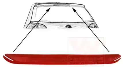 Φανάρι Τρίτο Στοπ VW GOLF Hatchback / 3dr 2004 - 2008 ( Mk5 ) 1.4 16V  ( BCA  ) (75 hp ) Βενζίνη #036105820