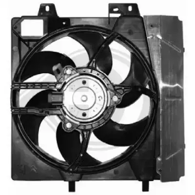 Βεντιλατέρ A/C PEUGEOT 207 Hatchback / 3dr 2006 - 2009 1.4  ( KFT (TU3A),KFV (TU3A)  ) (73 hp ) Βενζίνη #9675280980