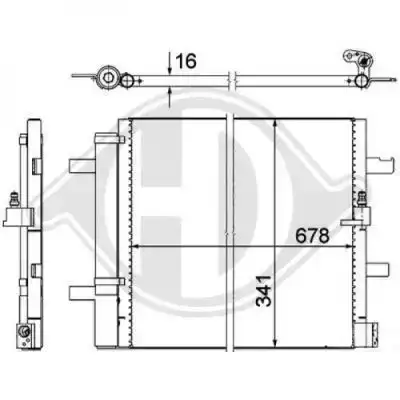 Ψυγείο A/C (Εξωτερικό) AUDI A4 S/Wagon / 5dr 2011 - 2015 ( 8K ) 1.8 TFSI  ( CABB,CDHB  ) (160 hp ) Βενζίνη #130006405