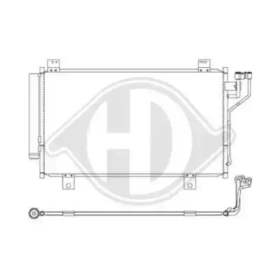 Ψυγείο A/C (Εξωτερικό) MAZDA 6 Sedan / 4dr 2018 -  2.2 D  ( SHY1  ) (175 hp ) Πετρέλαιο #503206400