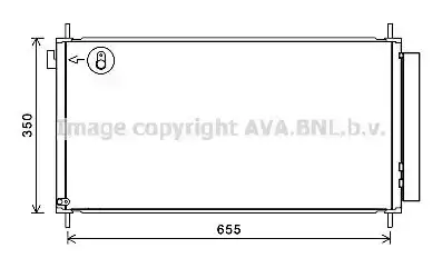 Ψυγείο A/C (Εξωτερικό) TOYOTA AURIS Hatchback / 5dr 2013 - 2015 2.0 D-4D (ADE186_)  ( 1AD-FTV  ) (124 hp ) Πετρέλαιο #830106410