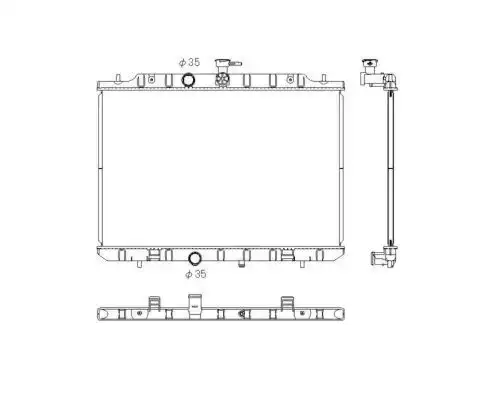 Ψυγείο Νερού NISSAN XTRAIL SUV/ ΕΚΤΟΣ ΔΡΟΜΟΥ/ 5dr 2007 - 2012 ( T31 ) 2.0  ( MR20DE  ) (141 hp ) Βενζίνη #085506315