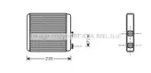 Ψυγείο Καλοριφέρ OPEL ZAFIRA MPV / ΠΟΛΥΜΟΡΦΙΚΑ / 5dr 1999 - 2002 ( A ) 1.6 (F75)  ( Z 16 XEP  ) (103 hp ) Βενζίνη #013706500