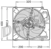 Βεντιλατέρ Νερού ALFA ROMEO 145 Hatchback / 3dr 1999 - 2001 ( 930 ) 1.4 i.e. (930.A3)  ( AR 33501  ) (90 hp ) Βενζίνη #017606440