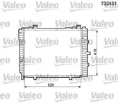 Ψυγείο Νερού MERCEDES CLK Coupe / 2dr 1997 - 2002 ( C208 ) 200 (208.335)  ( M 111.945  ) (136 hp ) Βενζίνη #018106300
