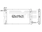 Ψυγείο Νερού TOYOTA AVENSIS Sedan / 4dr 2003 - 2006 ( T250 ) 2.0 D-4D (ADT250_)  ( 1AD-FTV  ) (126 hp ) Πετρέλαιο #023206300