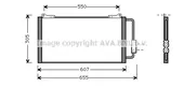 Ψυγείο A/C (Εξωτερικό) ROVER 45 Sedan / 4dr 2000 - 2004 ( RT ) 2.0 V6  ( 20 K4F  ) (150 hp ) Βενζίνη #023306410