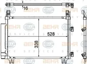 Ψυγείο A/C (Εξωτερικό) TOYOTA YARIS …