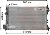 Ψυγείο Νερού OPEL SIGNUM S/Wagon …