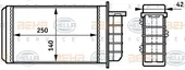 Ψυγείο Καλοριφέρ FIAT BRAVA Hatchback / 5dr 1995 - 2003 ( 182 ) 1.2 16V  ( 182 B2.000  ) (87 hp ) Βενζίνη #040906510