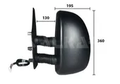 Καθρέπτης Ηλεκτρικός FIAT DUCATO Van 2003 - 2006 ( 244 ) 2.0  ( RFL (XU10J2U)  ) (110 hp ) Βενζίνη #044807592
