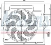 Βεντιλατέρ A/C BMW …