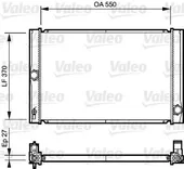 Ψυγείο Νερού TOYOTA AURIS Hatchback / 5dr 2007 - 2010  ( E150 ) 1.4 D-4D (NDE150_)  ( 1ND-TV  ) (90 hp ) Πετρέλαιο #074606320