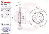 Δισκόπλακες MITSUBISHI CARISMA 1996 - 1999 ( DA ) BREMBO 09.7720.10